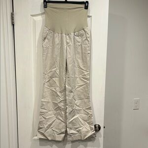 Motherhood maternity kaki colored pants! Size Small